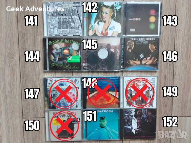 Rock/Punk Metal Music Albums CDs Оригинални Рок Пънк Музикални Дискове, снимка 9 - CD дискове - 46680866