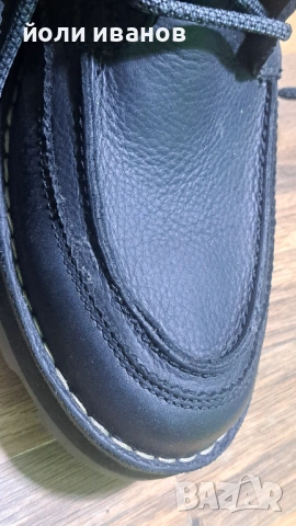 Clarks-кожени шити зимни обувки,нови,gore tex 42,5 , снимка 3 - Мъжки боти - 53576391