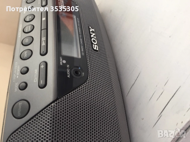 Радио-касетофон  CD SONY, снимка 6 - Радиокасетофони, транзистори - 51860318