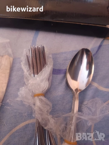 Прибори за 6 човека НОВИ, снимка 2 - Прибори за хранене, готвене и сервиране - 53129098