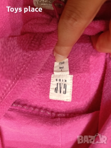 10г. Плътен полярен суичър Gap, снимка 4 - Детски анцузи и суичери - 52583618