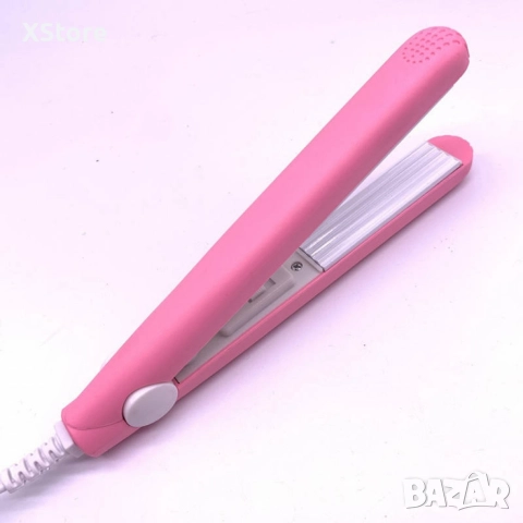 Стайлър за коса с функция за изправяне + ПОДАРЪК мини преса (до изчерпване на количествата), снимка 10 - Преси за коса - 52594875