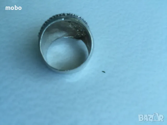 Красив нов сребърен пръстен с цирконий, общо тегло 6.37г , проба 925, снимка 5 - Пръстени - 49674050