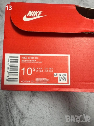 Чисто нови маратонки Nike Shox R4 44.5, снимка 2 - Маратонки - 53447187