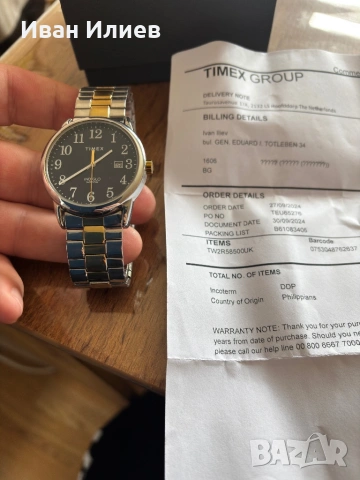 Часовник Timex Easy Reader 38mm, снимка 5 - Мъжки - 53934428