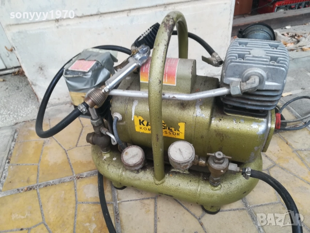РЕТРО КОМПРЕСОР-НЕМСКА ЗДРАВА РЕЛИКВА/АНТИКА 0209252223, снимка 5 - Антикварни и старинни предмети - 51585310