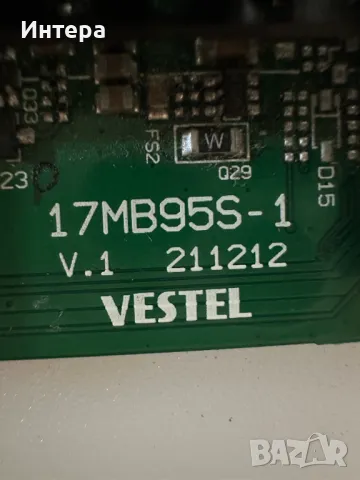 MAIN BOARD VESTEL 17MB95S-1, снимка 2 - Части и Платки - 46975203