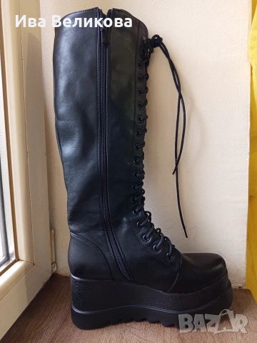 високи ботуши , снимка 2 - Дамски ботуши - 54267690