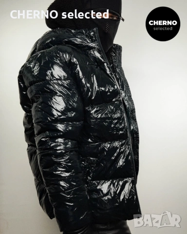 Пухено яке CHAMPION High Shine Puffer Jacket – Размер XL – Ново без етикети, снимка 3 - Якета - 53114199