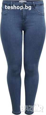 Дънки Оnly Carmakoma DENIM Carthunder Push Up Reg SK MBD Noos 52 размер, снимка 5 - Дънки - 54181232