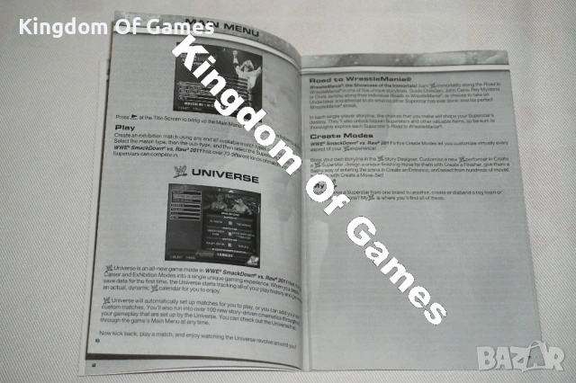 Рядка Игра за PS2 SmackDown vs Raw 2011, снимка 13 - Игри за PlayStation - 54099870