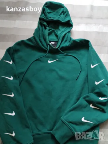 Nike Sportswear Swish Hoodie - страхотно дамско горнище S, снимка 3 - Спортни екипи - 47623984