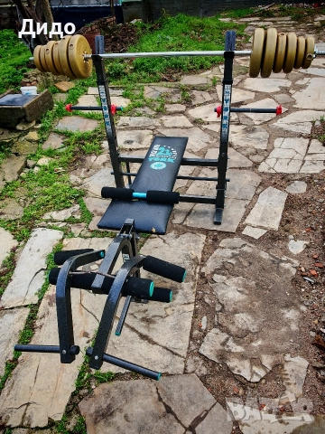 Сгъваема фитнес лежанка , снимка 7 - Фитнес уреди - 52681938