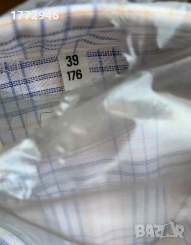 Мъжка риза къс ръкав; дълъг ръкав - номер 38, 39, 40, 42, снимка 12 - Ризи - 45270813