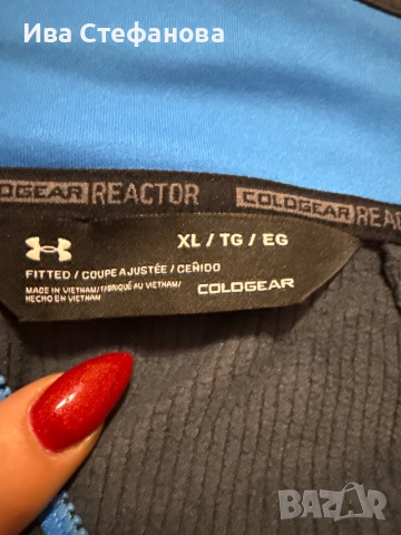 Under Armour  спортна оригинална маркова мъжка блуза ., снимка 4 - Спортни дрехи, екипи - 52516600