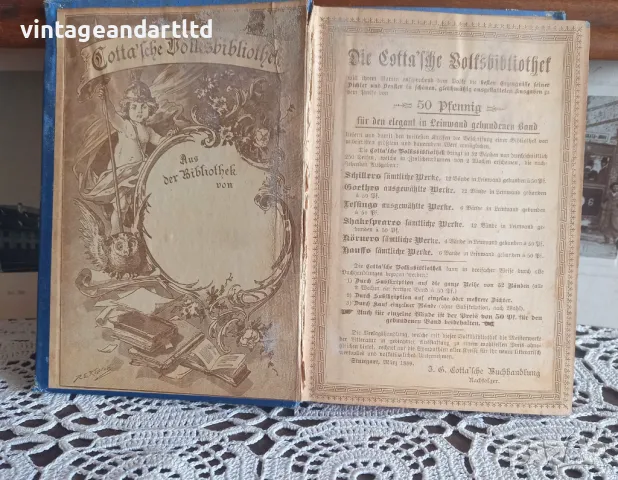 Антикварна книга, Германия, готик, снимка 2 - Антикварни и старинни предмети - 47472421