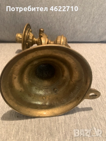  стар  месингов корабен аплик свещникк , снимка 10 - Антикварни и старинни предмети - 53487389