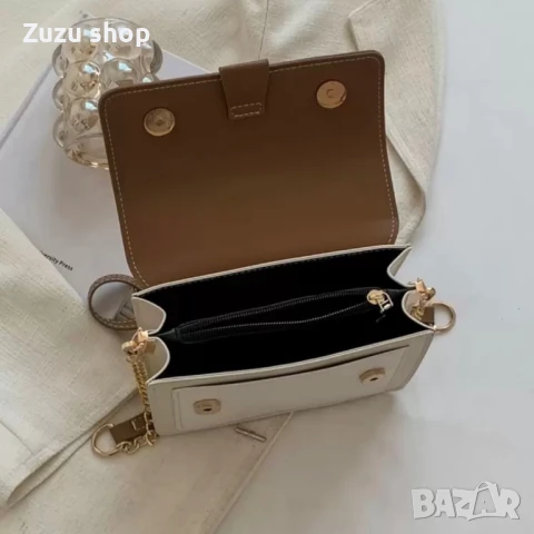 Дамска чанта с два вида дръжки, снимка 6 - Чанти - 50853938