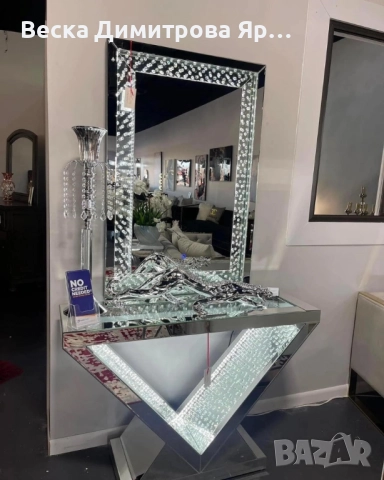 Стилно LED огледало, снимка 7 - Други - 51742555