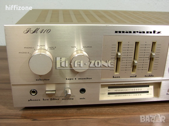 Усилвател    Marantz pm-410 /1 , снимка 4 - Ресийвъри, усилватели, смесителни пултове - 51606611