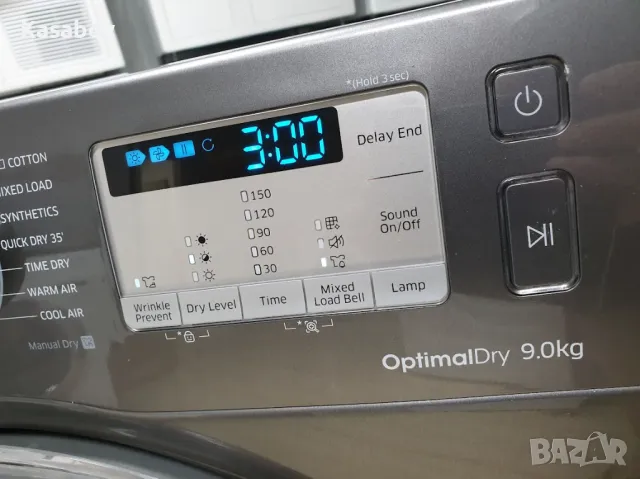 9Kg Сушилня Samsung Термопомпа 12м Гаранция Самсунг, снимка 5 - Сушилни - 50181821