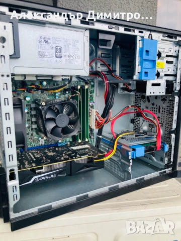 Геймърски Intel I5 2400,RX 560 4GB,8GB RAM,128 SSD+500 HDD , снимка 3 - Геймърски - 52187248