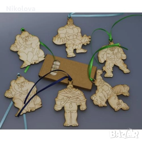 Сет от коледни фигурки за оцветяване + цветни моливи – любими герои на децата!, снимка 6 - Фигурки - 52277653