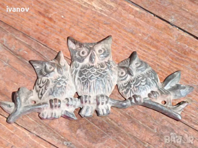 Малко чугунено пано, снимка 3 - Антикварни и старинни предмети - 50337317