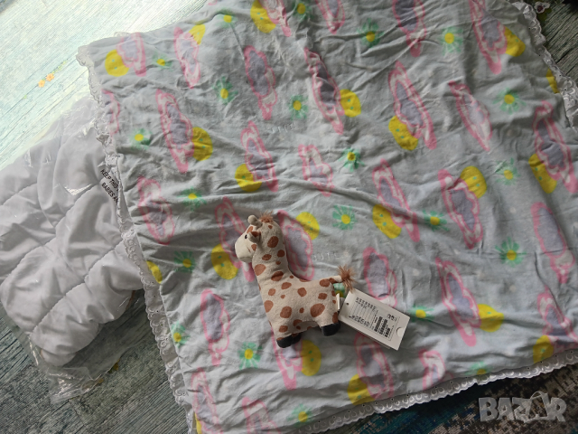 Dormeo бебешки сет-възглавничка ,одеало+подаръци, снимка 3 - Спално бельо и завивки - 44990602