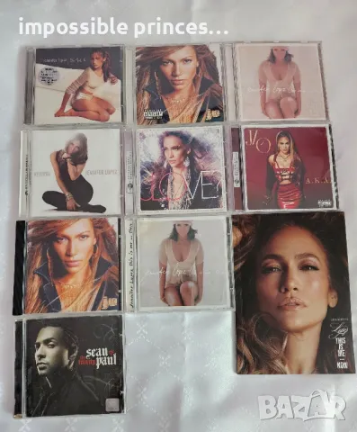 Оригинални дискове Jennifer Lopez,Sean Paul, снимка 1 - CD дискове - 49423210