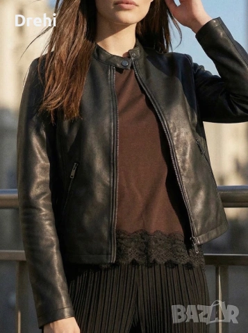 Кожено яке размер S/M 