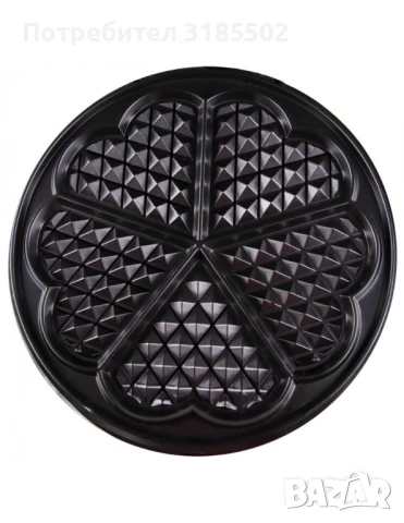 Гофретник Voltz,1200W, 5 гнезда, Инокс, снимка 11 - Гофретници - 50851940