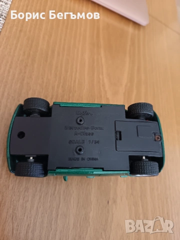 Метална количка Mercedes A 140, снимка 5 - Колекции - 54035686