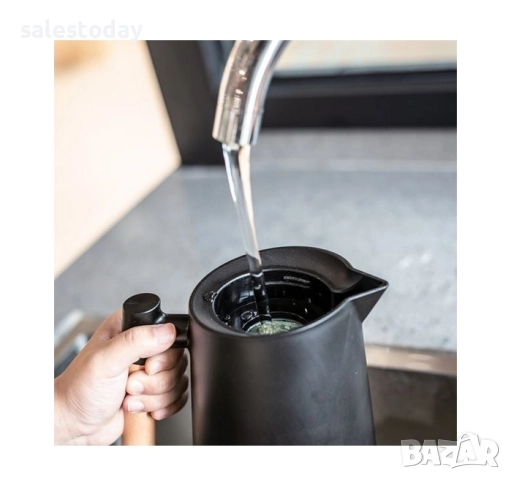 Кана с дървена дръжка, Термос, 950 мл, снимка 4 - Прибори за хранене, готвене и сервиране - 30746934