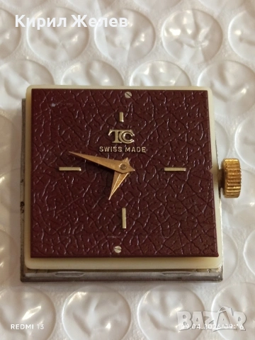 Два стари механизми с циферблат SWISS MADE за части КОЛЕКЦИЯ 42515, снимка 9 - Антикварни и старинни предмети - 54142617