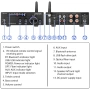 Bluetooth 5.0 HiFi усилвател 2x100W TPA3116, снимка 7