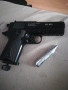 Въздушен пистолет Colt 1911 Compact. 4,5мм калибър със Стоманени съчми. , снимка 4