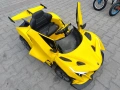 DC Акумулаторна кола 4x4 FLASH жълт, снимка 3