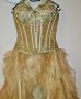 Златна бална рокля , снимка 5