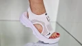 Nike бели дамски сандали , снимка 1