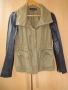 Дамско яке ZARA с ръкави от естествена кожа, размер M , снимка 2