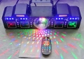 Диско и парти светлини с DMX512, стробоскоп, UV светлина и диско топка - DJ светлини, снимка 4