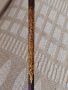 Много рядък бастун с тристранно острие с клеймо"Толедо"дръжка от рог, снимка 10