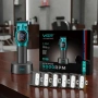 Професионална машинка за подстригване VGR V-886C GREEN, снимка 1