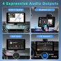 Нов 7" инча CarPlay Android Auto екран с Bluetooth, GPS и FM/AUX изход, снимка 5