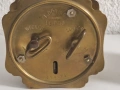Стар немски месингов будилник L. Döring (1910–1925 г.) – работещ, снимка 2