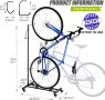 Вертикална стойка за велосипед - колело МТБ vertical bike stand, снимка 1 - Аксесоари за велосипеди - 45279628