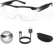 Oromiss увеличителни очила за хоби, четене, близка работа, Anti Blue Light, черно, снимка 1 - Други - 45626293
