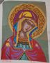  Гоблен Майка Богородица , снимка 1 - Гоблени - 45581277