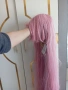 розова перука, снимка 3